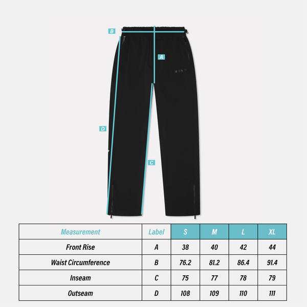 Zippered Track Pants